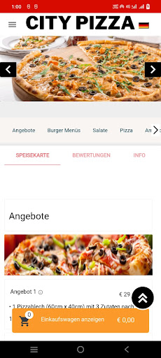 City Pizza Neustadt Screen 2