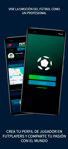 Android application Futplayers screenshort