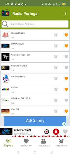 Radio Portugal : Play Music FM Screen 2