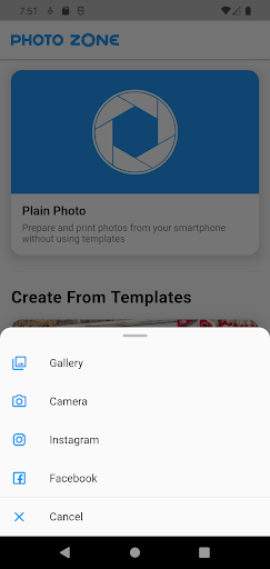 Android application Photo Zone - Photo Kiosk screenshort