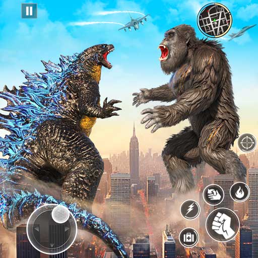 King Kong Angry Gorilla Attack logo