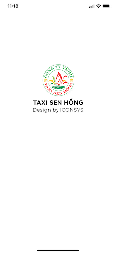 Android application SEN HỒNG TAXI screenshort