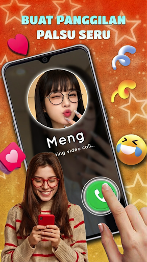 Panggilan Prank & Palsu screenshot 1