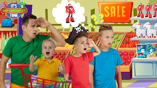 Vlad and Niki Supermarket game - Screenshot 3