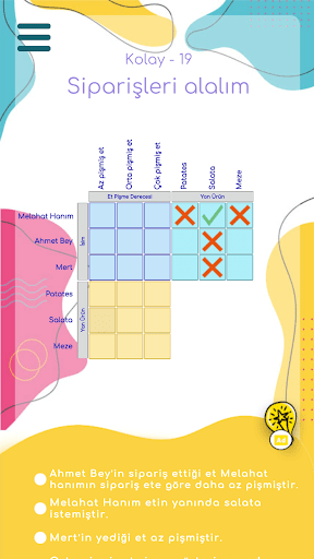 Verbal Logic Puzzle Screen 2