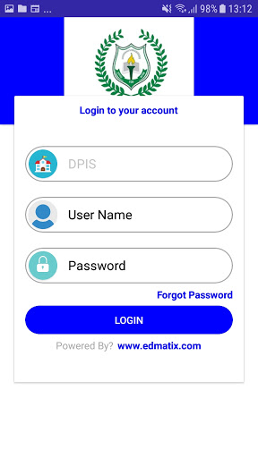 Android application Delhi Public International Sch screenshort