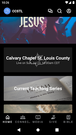 Android application Calvary Chapel St Louis County screenshort