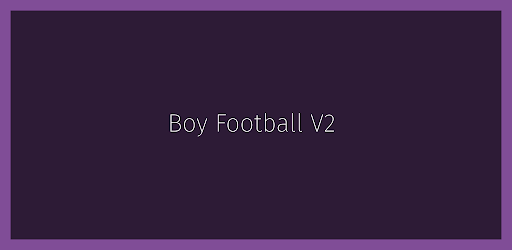 Boy Football V2