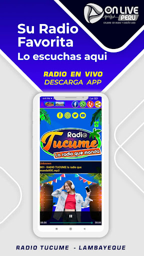 Radio Tucume - Chiclayo Screen 3