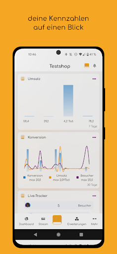 Android application dash.bar screenshort