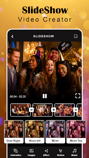 Happy NewYear Video Maker Screen 3