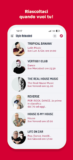 web radio vertigo one Screen 3