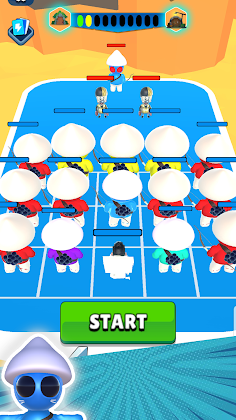 Smurf Cat - шайлушай Merge War - Screenshot 1