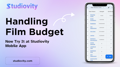 Screenshot of Studiovity - Film Screenplay