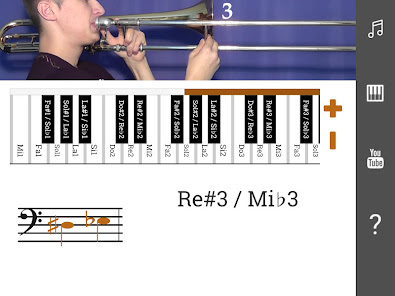 Imágen 5 2D Trombón Notas Posiciones android