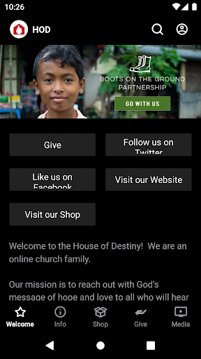 Android application House of Destiny screenshort