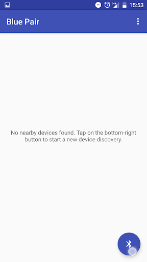 Android application Blue Pair screenshort