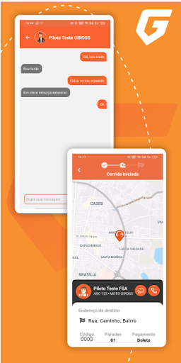 Giross Entregas - Clientes