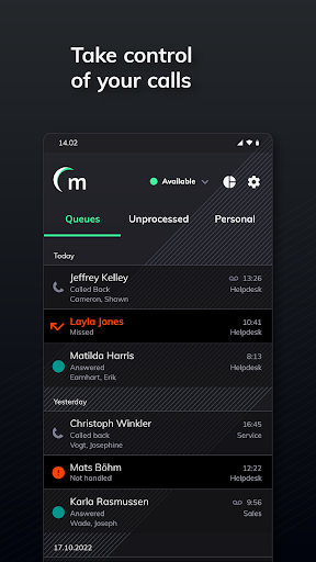Moontalk Mobile Screen 2