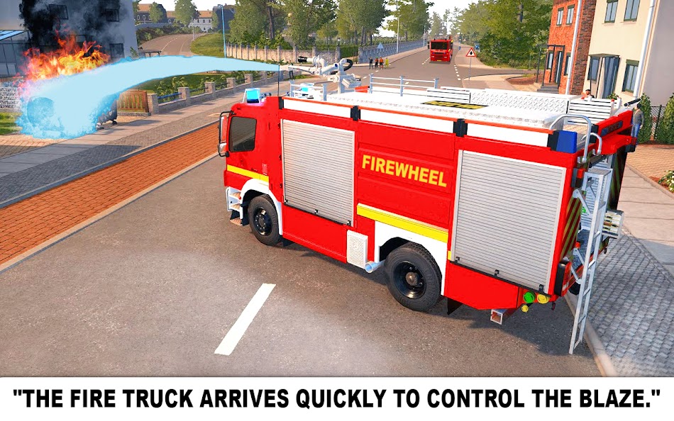 #3. Emergency Firefighter Game 3d (Android) Przez: Global Wakaf