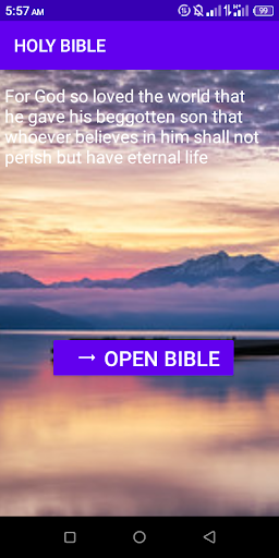 Holy Bible Screen 2