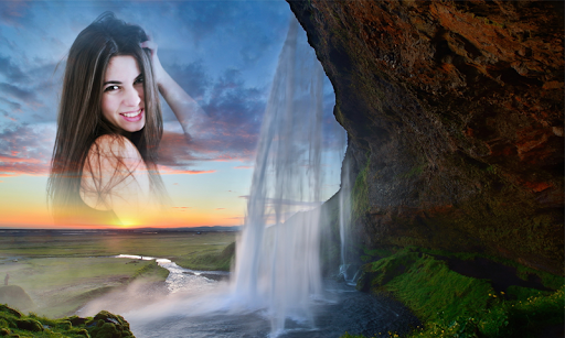 Android application Waterfall Photo Frame screenshort