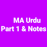 Excellent Ma Urdu part 1&2 Notes icon