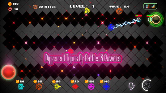 Neon Battle Defense