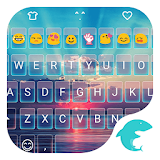 Sunset Keyboard Emoji icon