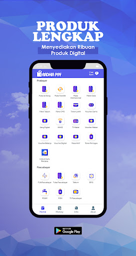 Radhia Pay Agen Pulsa and PPOB