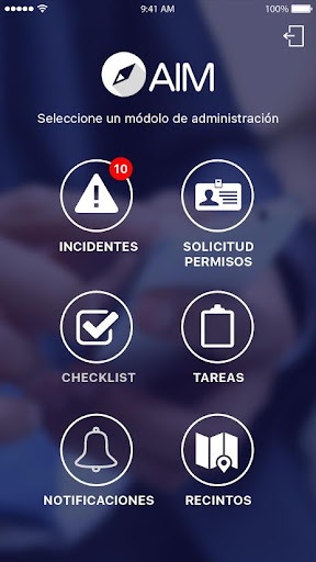 AIM Manager Screen 2