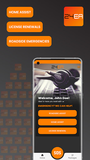 Android application 24EA screenshort