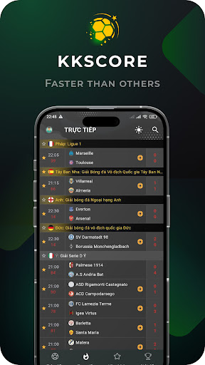 Android application KKScore - Live Football Scores screenshort