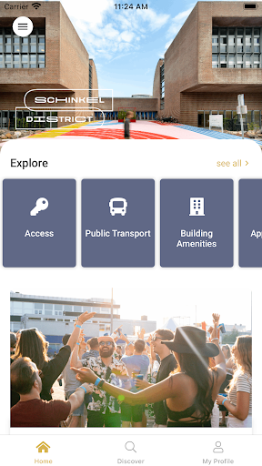 Android application Schinkel District screenshort