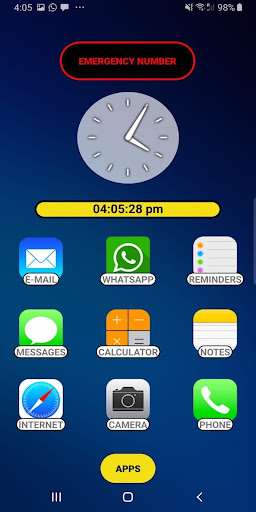 Seniors Handy Phone Only for