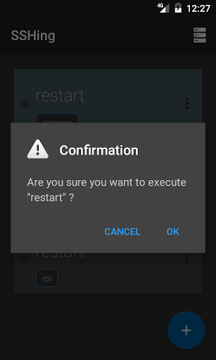 SSHing (donate version) Screen 3