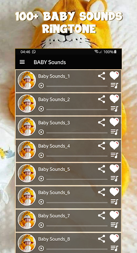 Baby Ringtone, sweet ringtones Screen 2