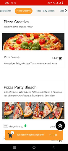 Golden Pizza Bistro Screen 3