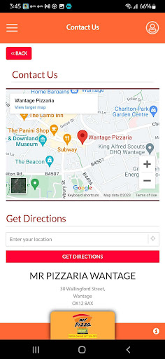 MR Pizzaria Wantage Screen 2
