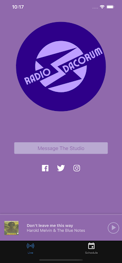 Android application Radio Dacorum screenshort