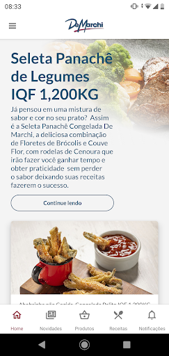 Android application De Marchi screenshort