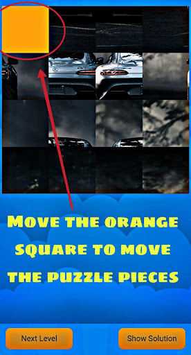 Supercar PUZZLE Game Screen 3