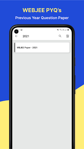 WBJEE Previous Year Paper Screen 3