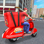 Cover Image of Tải xuống Fast Food Delivery Bike Game  APK