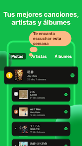 Screenshot 4 música stats for Spotistats android