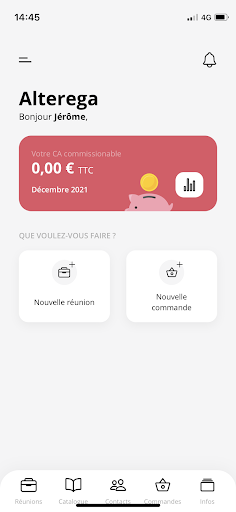 Android application Alterega screenshort