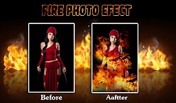 screenshot of Fire Photo Editor, Fire Effect