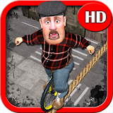 Tightrope Unicycle Master3D HD icon