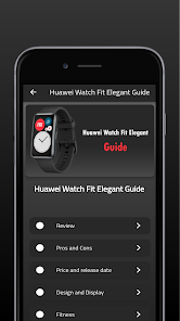 Huawei Watch Fit Elegant Guide 5 APK + Mod (Unlimited money) untuk android