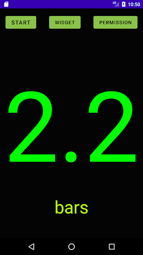 Android application Oil Pressure Gauge screenshort